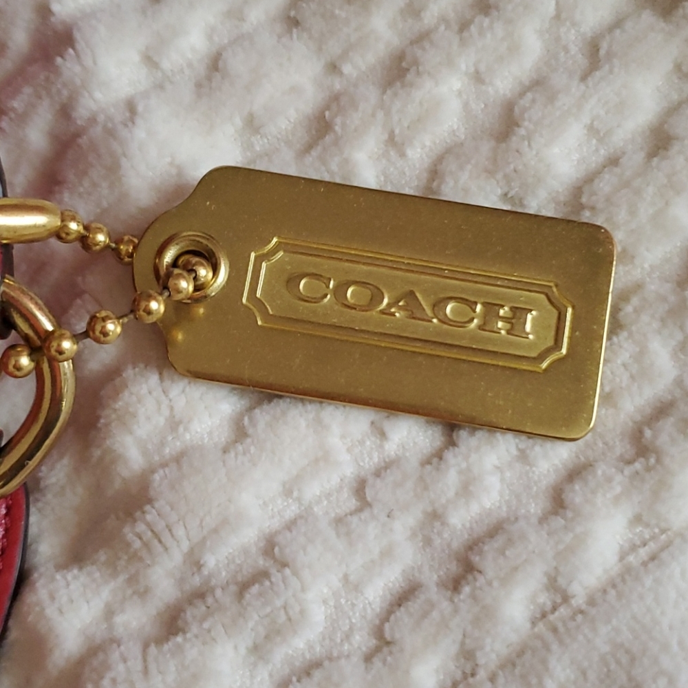 Coach Raspberry Hand Bag - New - Picture 5 of 11